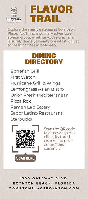 Flavor Trail (Rack Cards)